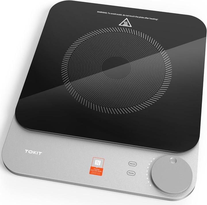 Produktbild Tokit Induzione automatica rilevamento pentole 2100 W comando singolo sottile sous-vide antigraffio