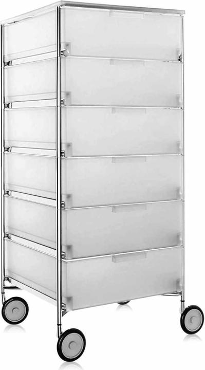 Actual product image Kartell Mobile roller container (49 x 49 x 109 cm)
