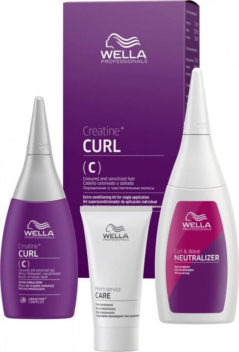 Wella Creatina+ Kit per capelli ricci (Gel per capelli, 205 ml)