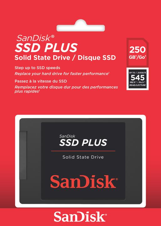 Produktbild SanDisk SSD Plus (250 GB, 2.5")