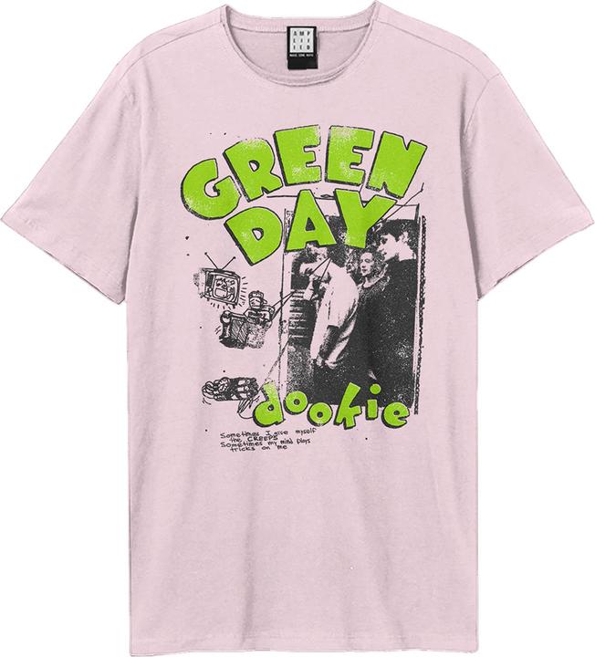 Immagine prodotto Amplified Dookie Sketch Maglietta Green Day Adulto Unisex (M)