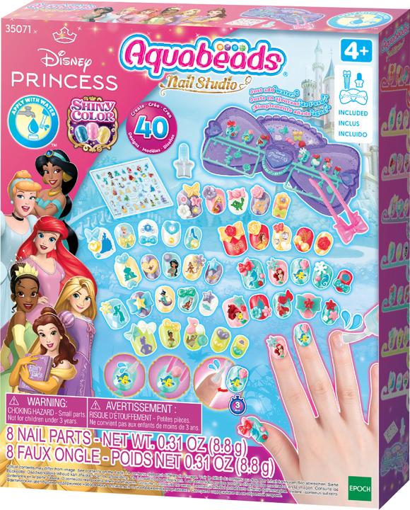 Produktbild Epoch Aquabeads 35071 Disney Prinzessinnen Nagelstudio, Multicolor (Nagelstyling Set, Mehrfarbig)