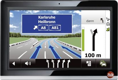 Falk NEO 550, Bluetooth, TMC, mappe europee