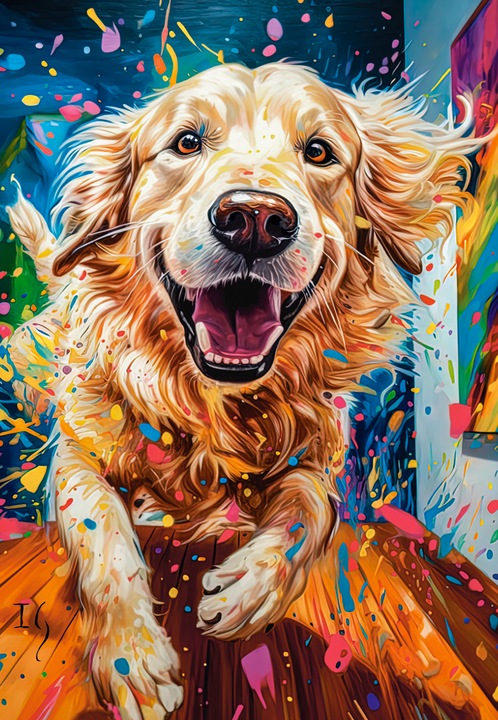 Actual product image Castorland Euphoric Spectrum Puzzle 1000 pieces (1000 pieces)
