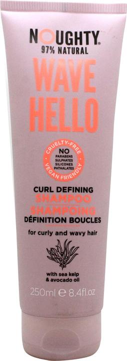 Produktbild Noughty Wave Hello Curl Defining Shampoo 250ml (250 ml, Flüssiges Shampoo)