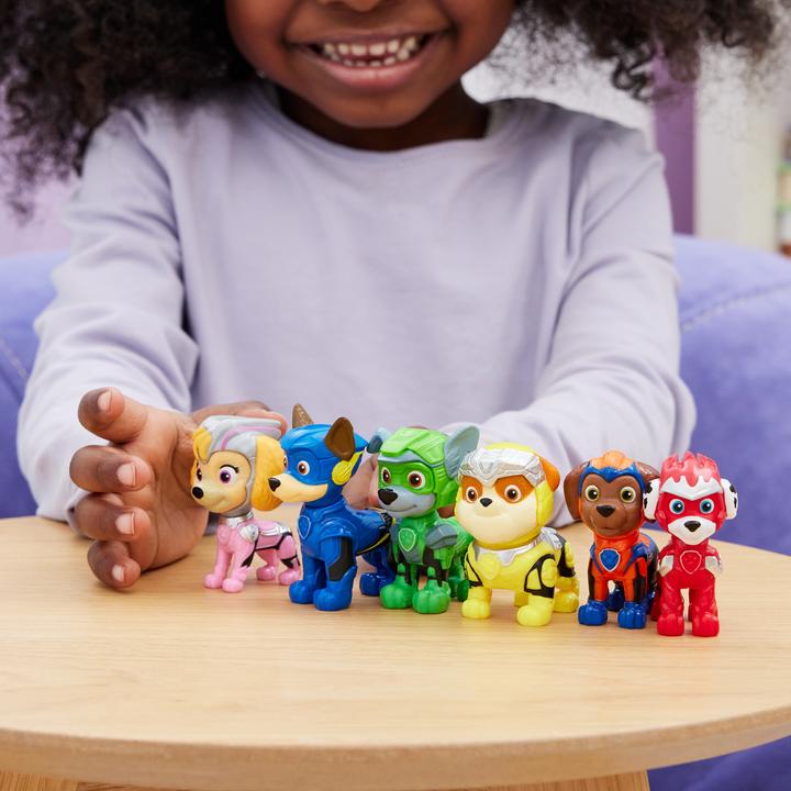 Produktbild Spin Master Paw Patrol: Der Mighty Kinofilm, Geschenkset mit 6 Superhelden-Spielfiguren