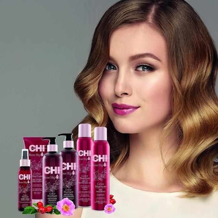 Actual product image CHI Rose Hip Oil (739 ml, Liquid shampoo)