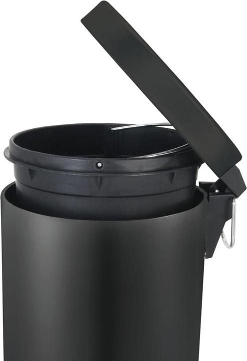 Produktbild ReinigungsBerater Treteimer 12 L schwarz Treteimer mit Kunststoff-Inneneimer (12 l)