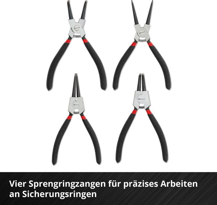 Actual product image Einhell Einleger E-Case Zangen 9-tlg.