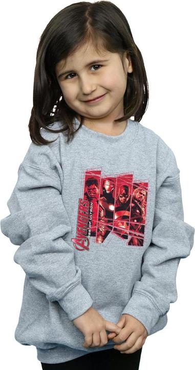 Immagine prodotto Avengers Team Collage Felpa Ragazze (140, 146)