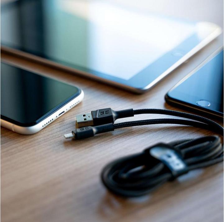 Image du produit GreenCell Set 3x Ray Câble Lightning 30 cm (2 m, USB 3.0)