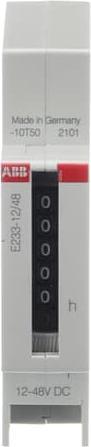 Produktbild ABB E233-12/48 BetriebsstundenzÃ¤hler 12-48VDC