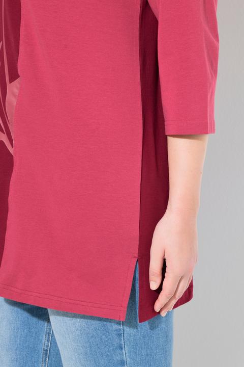 Produktbild Ulla Popken Shirt, Blüten, V-Ausschnitt, 3/4-Arm (58)