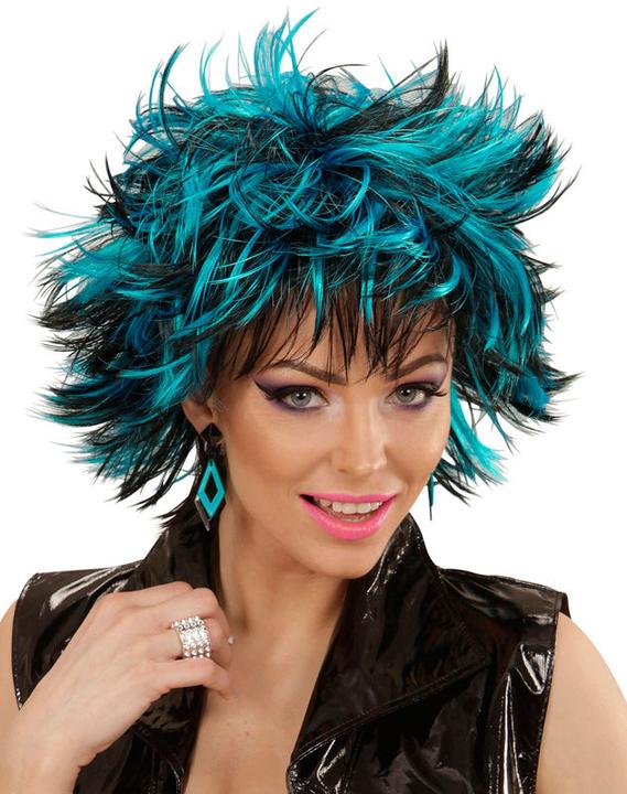 Immagine prodotto Widmann Parrucca disco Steamy in nero blu