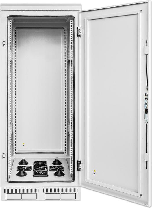 Image du produit Intellinet Baie réseau industrielle IP55 19" avec ventilateurs intégrés, 27 UH (27 HE, Rack 19 pouces)