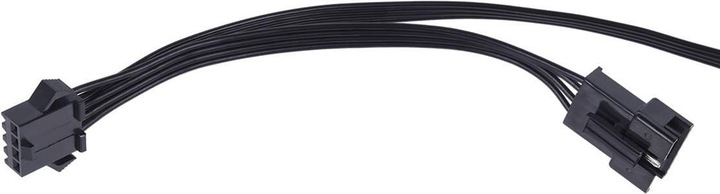 Image du produit Alphacool Câble adaptateur RGB 4 pôles pour carte mère - Noir 50cm