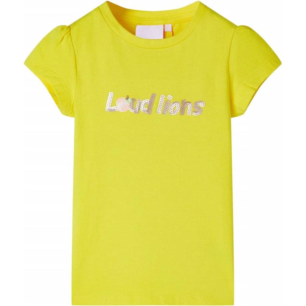 VidaXL, Jungen, Shirt, Izidor, Gelb, (104)