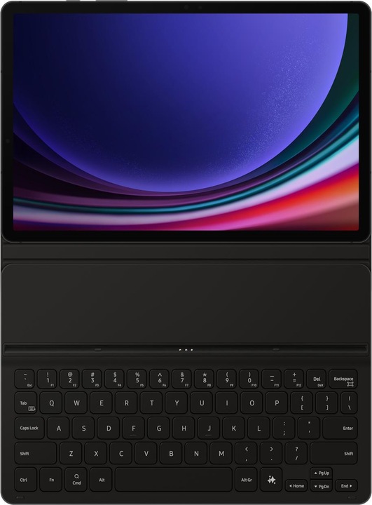 Actual product image Samsung Book Cover Keyboard Slim (DE, Galaxy Tab S9, Galaxy Tab S9 FE)