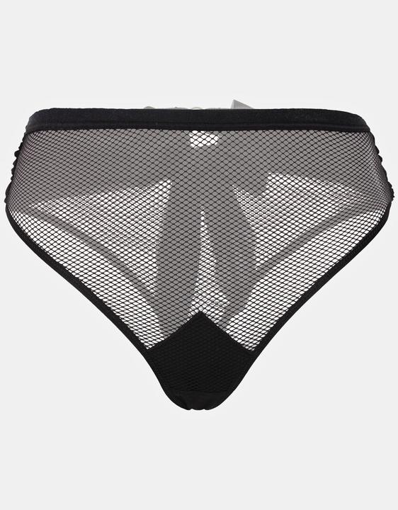 Actual product image Ulla Popken Convertible Fishnet Thong (60)