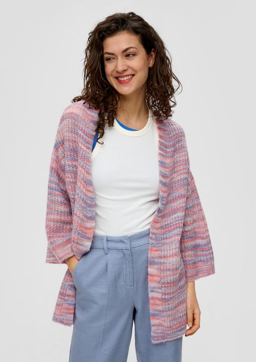 Produktbild s.Oliver Strickjacke Locker gestrickter Cardigan (44)