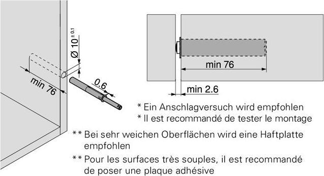 Produktbild Blum TIP ON 956A