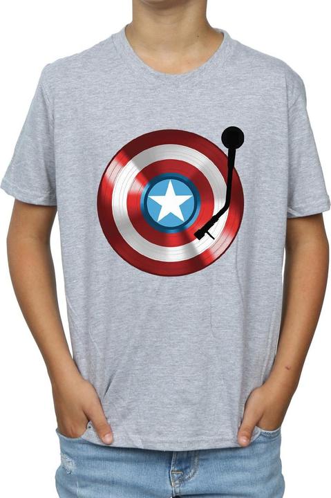 Produktbild Captain America Turntable TShirt Jungen (152, 158)