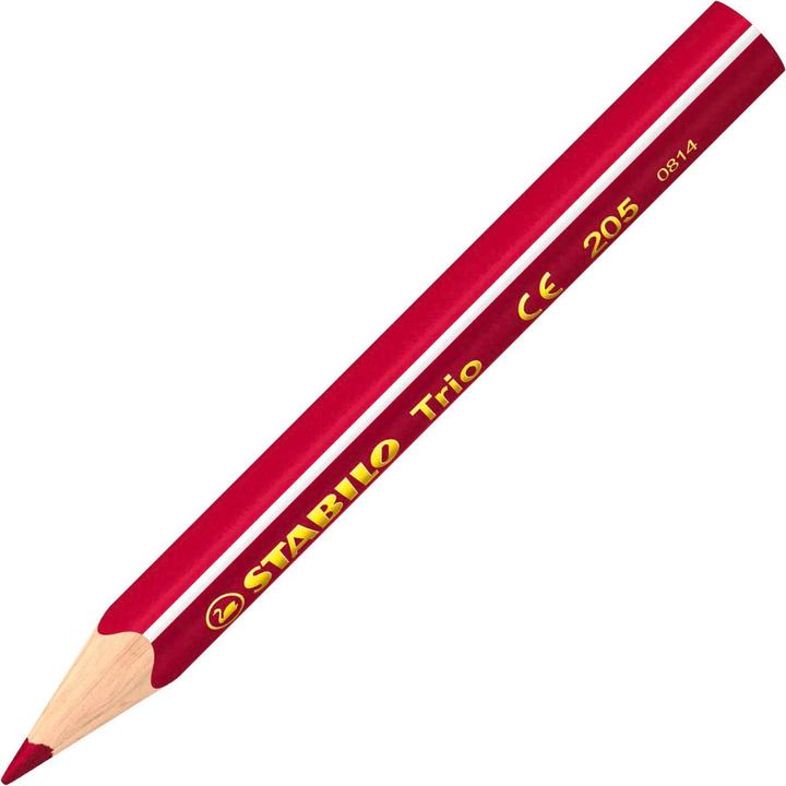 Actual product image STABILO Trio thick short triangular crayon (12x)