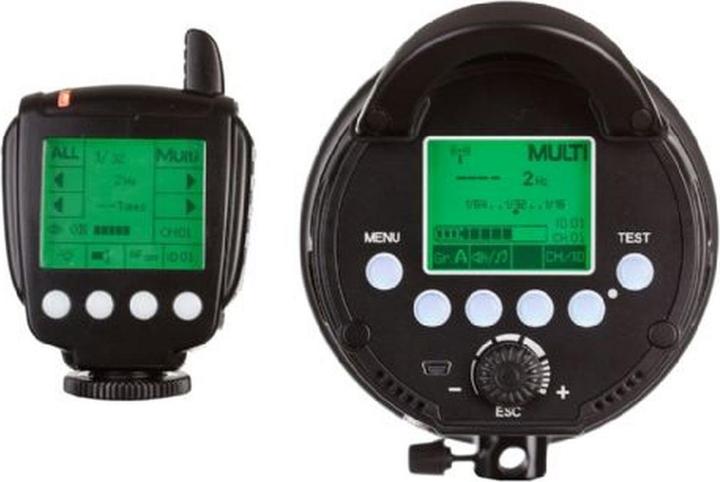 Image du produit Falcon Eyes Flash de studio TTL Satel Two sur batterie pour Nikon (600 W, Tête de flash)