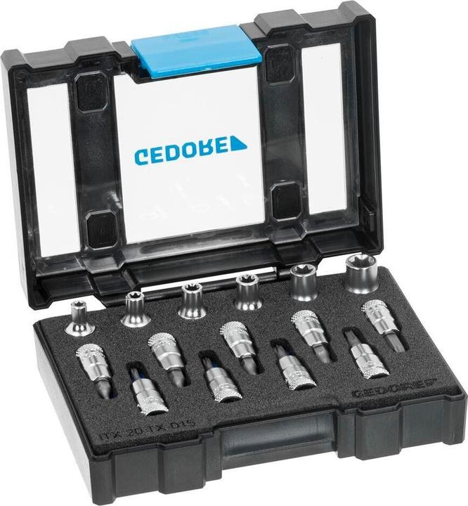 Actual product image Gedore ITX 20 TX-015 Screwdriver set 1/4" 15 pieces TX
