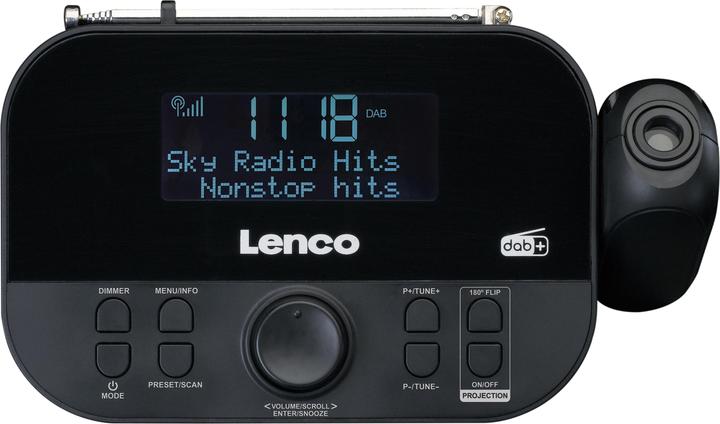 Image du produit Lenco CR-615BK (DAB+ DAB, FM)