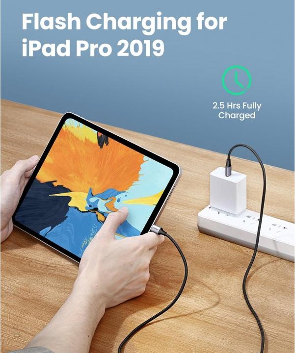 Produktbild Ugreen USB C — USB C (2 m, USB 2.0, 60 W)
