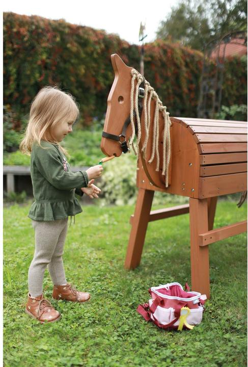 Actual product image small foot Pferdepflegeset mit Tasche rot