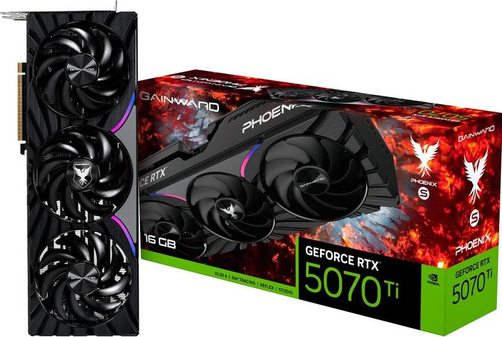Produktbild Gainward GeForce RTX 5070 Ti Phoenix-S (16 GB, GDDR7)