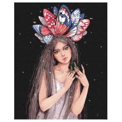 Ideyka Malen nach Zahlen - Schmetterlingsfarben