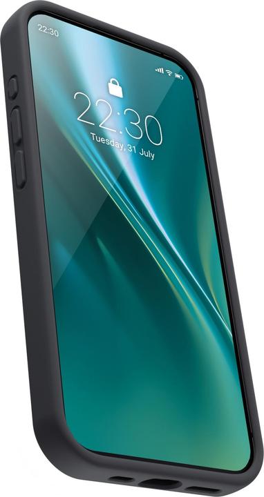 Actual product image Etteri Silicone case for Samsung Galaxy S23 black (Samsung Galaxy S23)