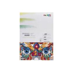 Thumbnail - Carioca Plus - Drawing pad 140g, A4, 30 pages (809321)