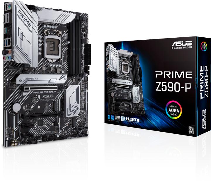 Produktbild ASUS PRIME Z590-P (LGA 1200, Intel Z590, ATX)