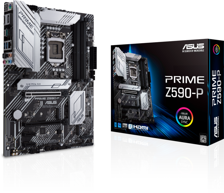Produktbild ASUS PRIME Z590-P (LGA 1200, Intel Z590, ATX)