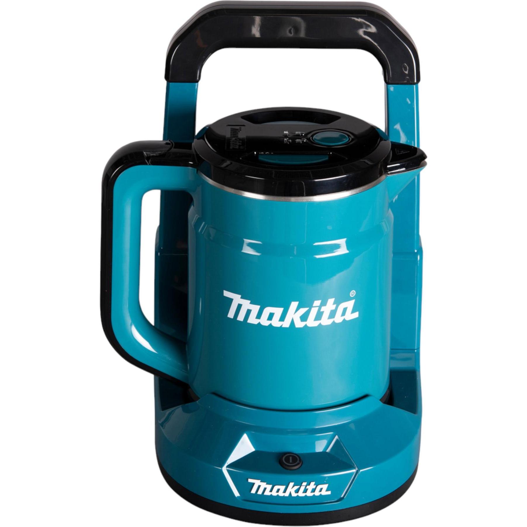 Makita Bollitore a batteria DKT 360 RG2 36 V ( 2x 18 V ) 0,8 L + 2x batteria ricaricabile 6,0 Ah +, Bollitore