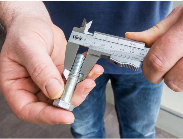 Productafbeelding Vigor Remklauw. mechanisch V4690 - Totale lengte: 235mm (23.50 cm)