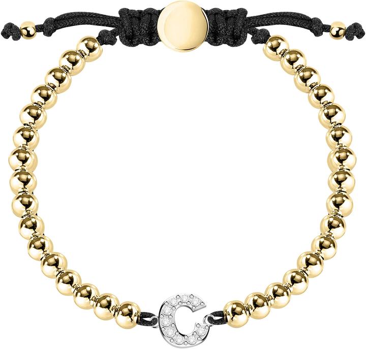 Immagine prodotto La Petite Story Bracciale lettera C di Myself (17 cm, Acciaio inossidabile)