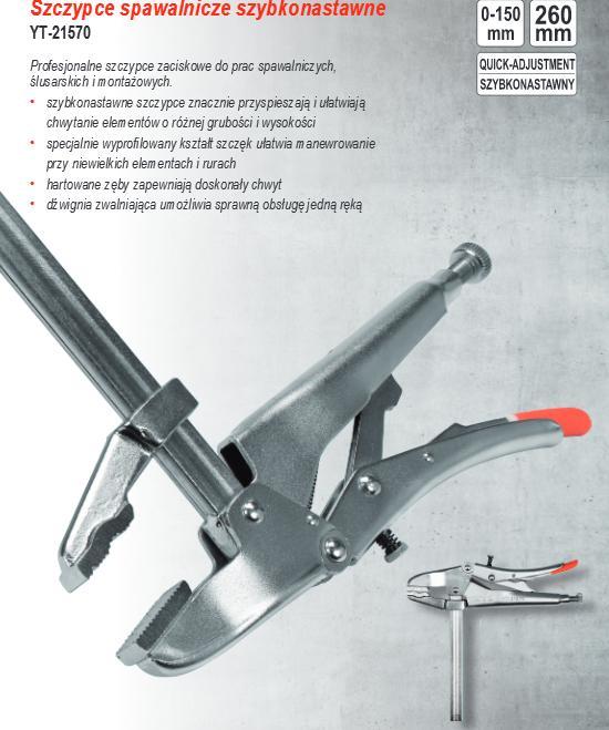 Produktbild Yato WELDING WARNING 150mm 21570 (250 mm)