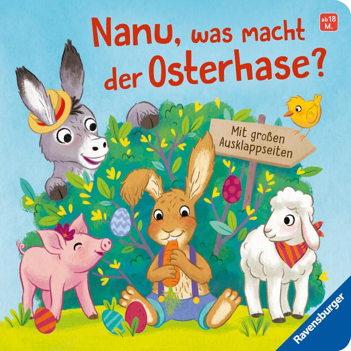 Actual product image Ravensburger Nanu, was macht der Osterhase? (German)