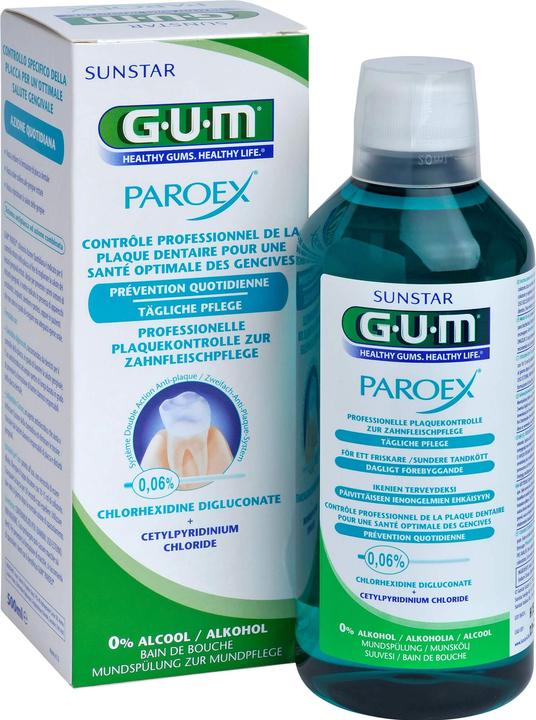 Actual product image GUM Paroex mouthwash 0.06 % (500ml) (500 ml, Mouthwash)