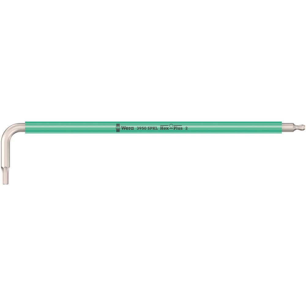 Wera, Sechskantschlüssel, 3950 SPKL Multicolour Hex-Plus 2,0