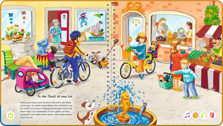 Actual product image tiptoi Wörter-Bilderbuch Unterwegs (German, Yvonne Follert, Katja Rough, 2022)