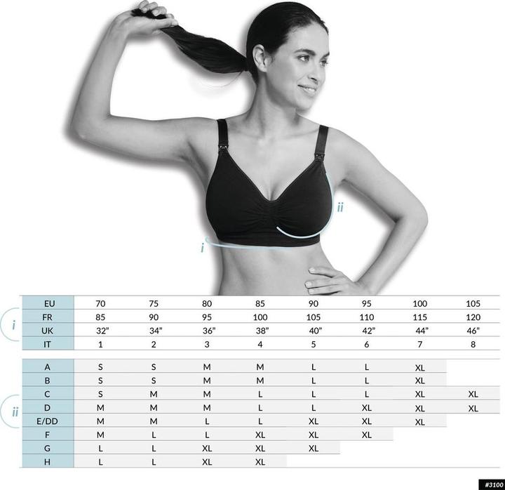 Image du produit Carriwell Soutien-gorge d'allaitement GelWire sans couture (L)