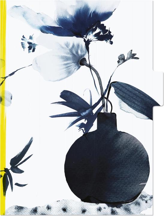 Actual product image Clairefontaine Inkebana, Set de 3 pochettes à onglets 22x31 cm, ass. - A motifs (22 x 31 cm)