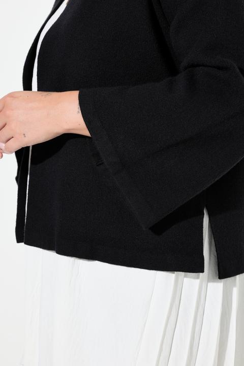 Produktbild Miamoda Strickjacke, Cape-Form, weite 3/4-Glockenärmel (58)