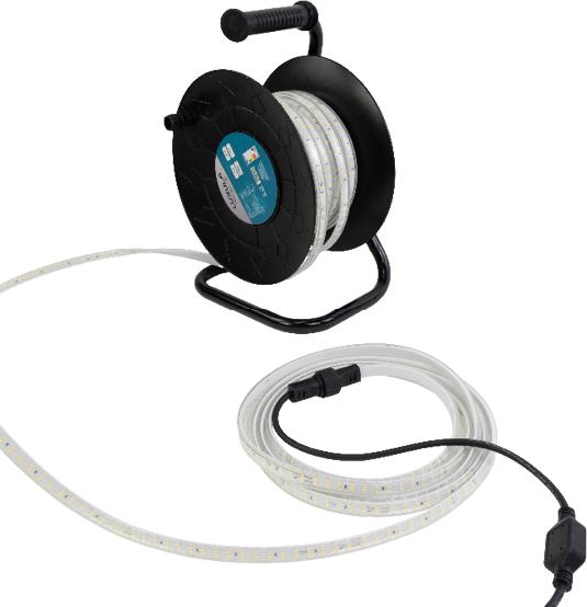 Luxula LED Lichtschlauch, Neutralweiss, 15 m (Neutralweiss, 1500 cm, Indoor)